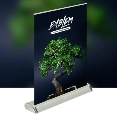 Emblem product image with background